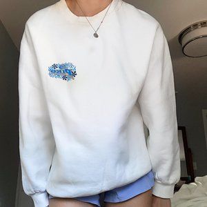 Vintage Hawaiian White Crewneck Sweatshirt